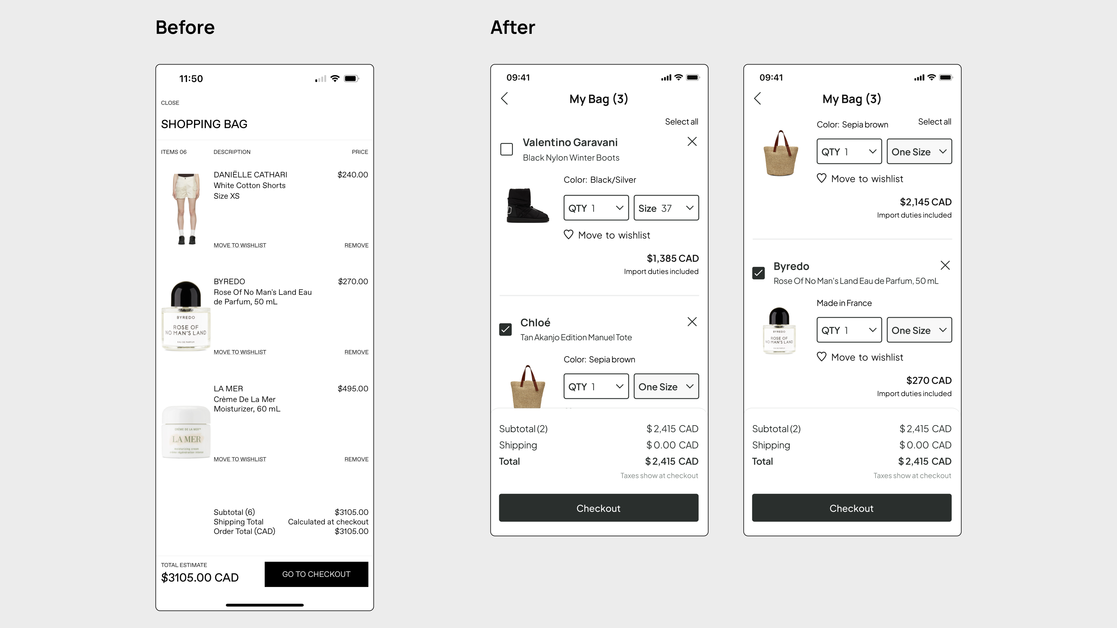 SSENSE design process